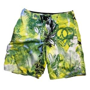 O'Quinn Men's Floral Surfing Board‎ Shorts Size 34